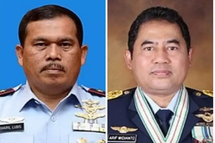 2 Marsekal Madya yang digunakan dimaksud Bertugas di Markas Besar TNI, Sama-sama Jebolan AAU 1990