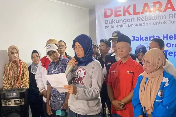 Anies Didorong Puluhan Simpul Relawan Maju Pilgub Ibukota Indonesia 2024