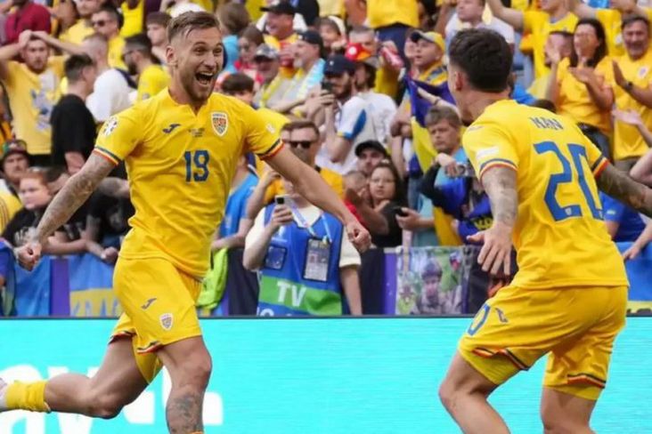 Bantai Ukraina, Rumania Cetak 4 Sejarah pada Piala Eropa 2024