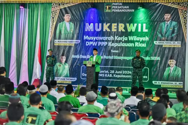 Buka Mukerwil DPW PPP Kepri, Mardiono Siapkan Calon Terbaik di tempat pada pemilihan kepala area 2024