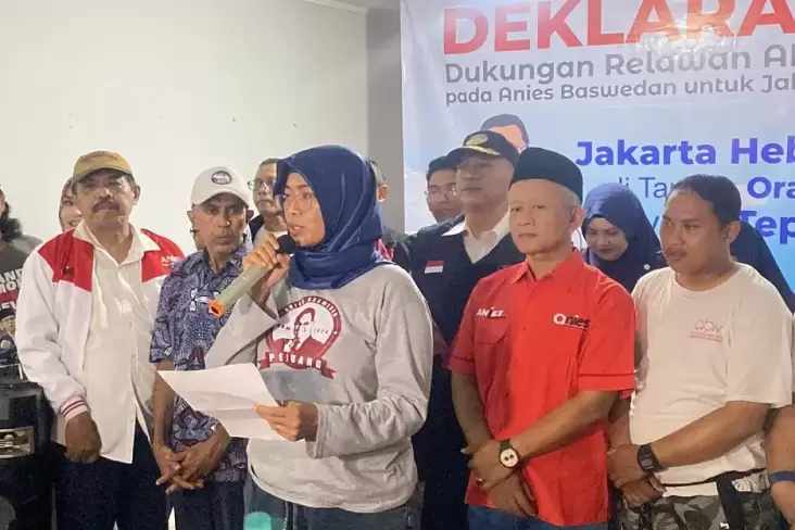 Dukung Anies di dalam di Pilgub Jakarta, Relawan Kirim Surat ke NasDem, PKB, PKS hingga PDIP