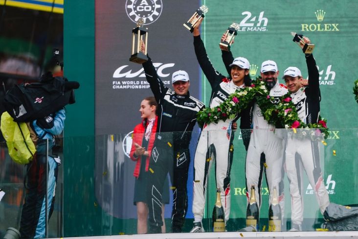 Gandeng Pertamax Turbo, Sean Gelael Kembali Naik Podium pada Le Mans 24 Jam Bersama Team WRT 31