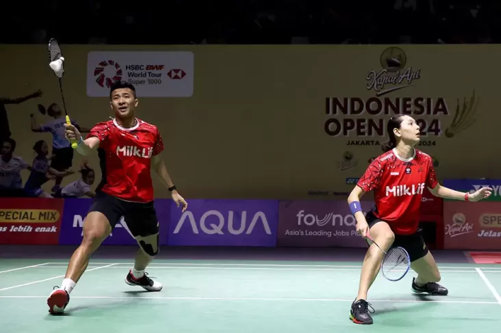 Hasil Indonesia Open 2024: Pulangkan Ganda Campuran 3 Dunia, Dejan/Gloria Pecah Telur