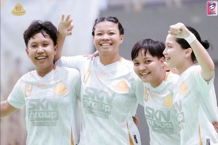 Hasil Turnamen Futsal Profesional Putri 2024: Kebumen Angels Hujani Gawang Muara Enim United 3-1