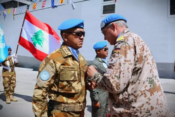 Hebat! Satgas MTF TNI dalam tempat Lebanon Terima Penghargaan Tertinggi United Nations Medal