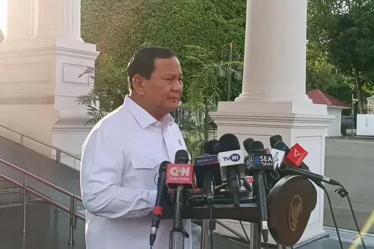 Prabowo Laporkan Hasil Pertemuan dengan Raja Yordania ke Jokowi