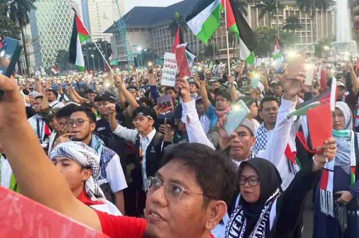 Sembilan Poin Pernyataan Massa Aksi Bela Palestina