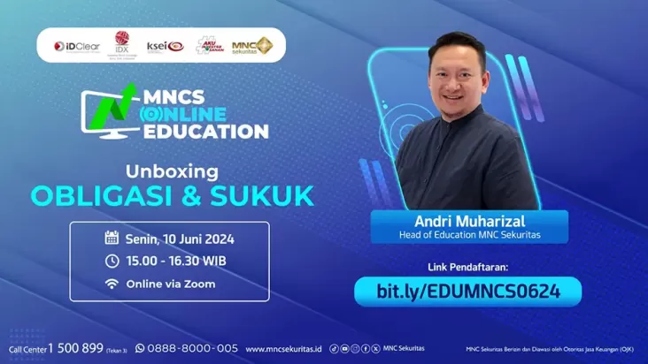 Unboxing Obligasi juga Sukuk pada Webinar MNC Sekuritas