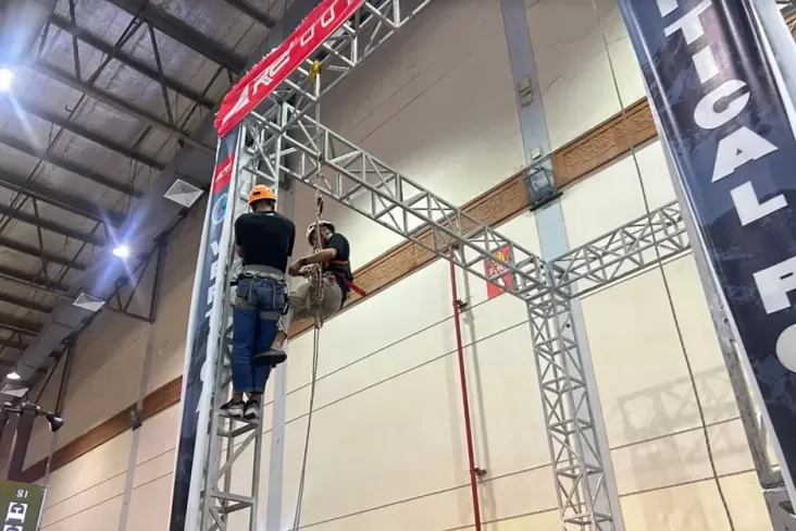 5 Aktivitas Seru pada Indofest 2024, Vertical Rope Climbing Jadi Favorit