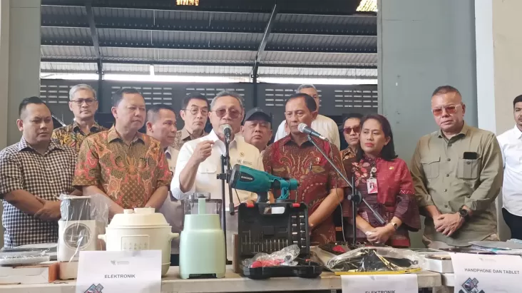 Aksi Pertama Satgas Impor, Amankan Barang Ilegal Senilai Rp40 M