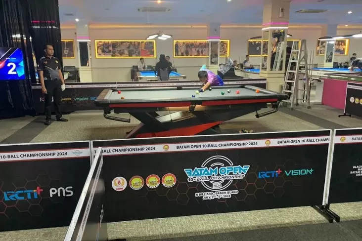 Batam Open Ten Ball Championship 2024 Resmi Digelar, Diikuti 128 Audien