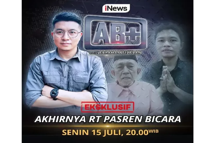 Eksklusif di tempat tempat iNews! RT Pasren Bicara Kasus Pembunuhan Vina Cirebon, Saksikan pada AB+ dengan Abraham Silaban Saat 20.00 Waktu Indonesia Barat