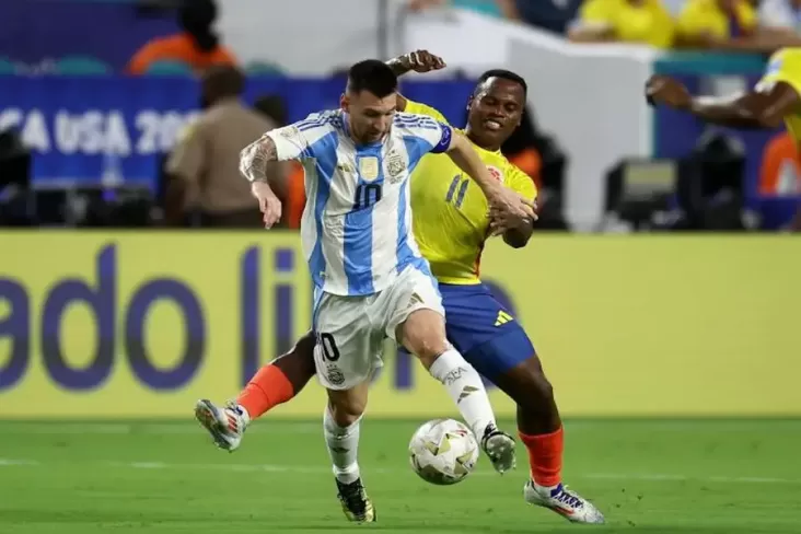 Final Copa America 2024: Argentina vs Kolombia Tanpa Gol di dalam di Babak Pertama