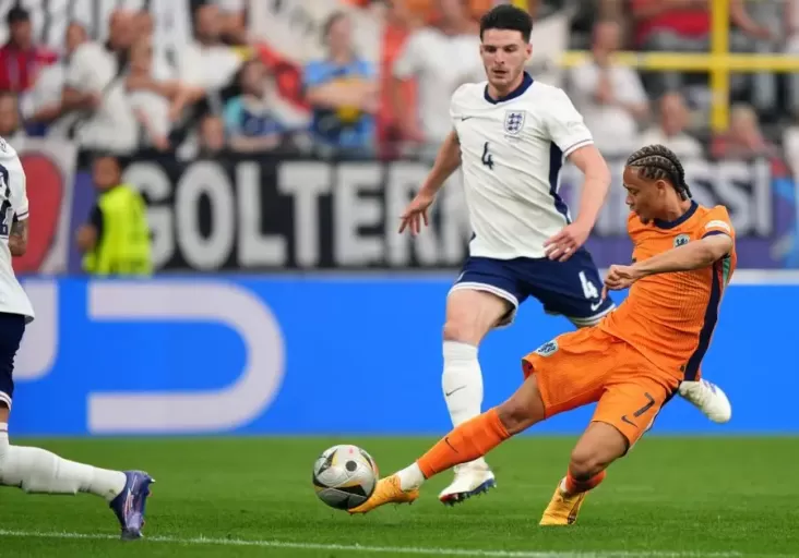 Hasil Semifinal Euro 2024, Belanda vs Inggris: Sengit, Berbalas Gol di area tempat Babak Pertama