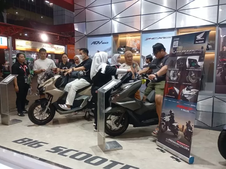 Fantastis, Honda PCX 160 Menjadi Pilihan Favorit Pengunjung Ibukota Fair Kemayoran (JFK) 2024