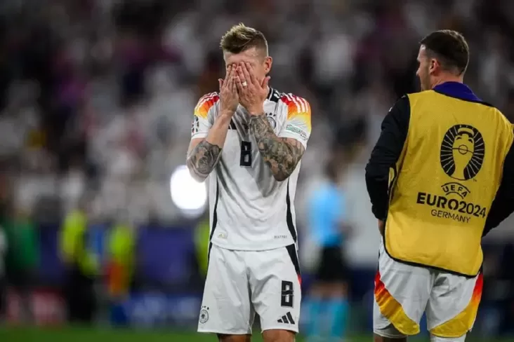 Perpisahan Toni Kroos  yang dimaksud digunakan Menyakitkan usai Jerman Tersingkir