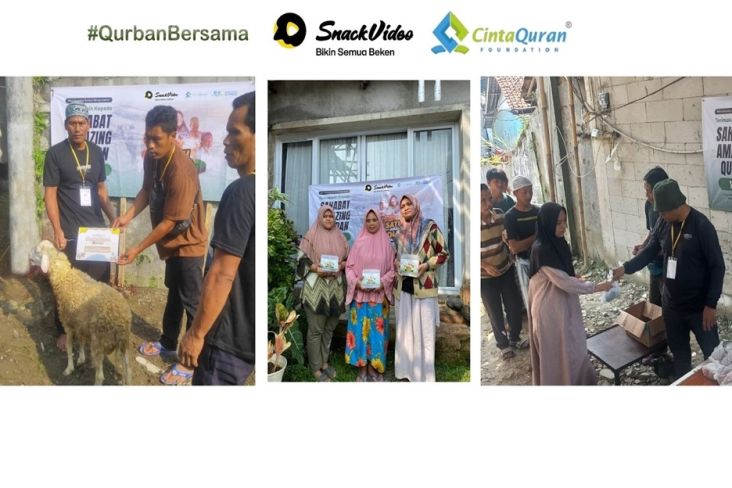 Banyak Ribu Konten Kreatif #QurbanBersama SnackVideo Ramaikan Semarak Iduladha