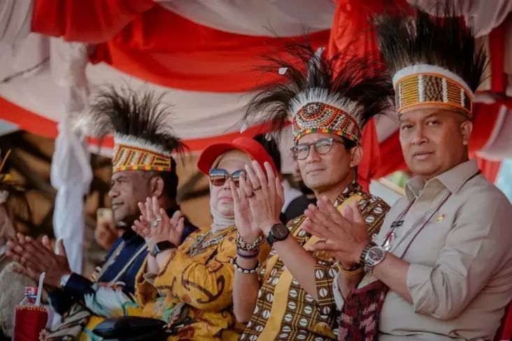 Sandiaga Hadiri Festival Budaya Lembah Baliem di area pada Papua