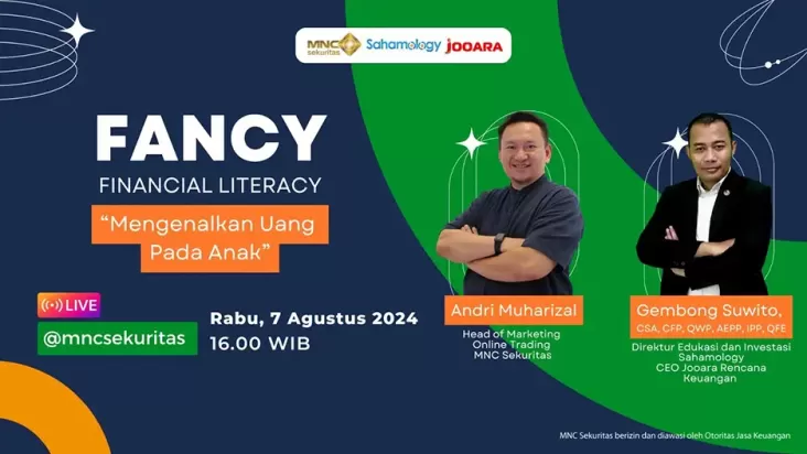 Sore Ini! Bincang Financial Literacy (Fancy) di IG Live MNC Sekuritas