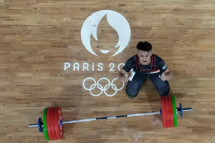 Rizki Juniansyah Menangis usai Rebut Emas Olimpiade Paris: Tak Ada Kata-kata!